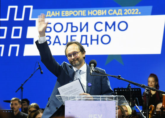 EU Ambassador Emanuele Giaufret